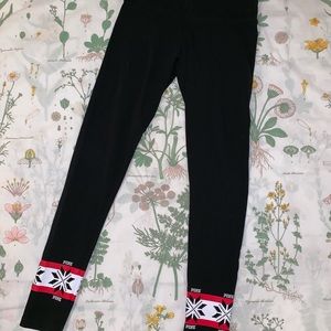 PINK Christmas Leggings